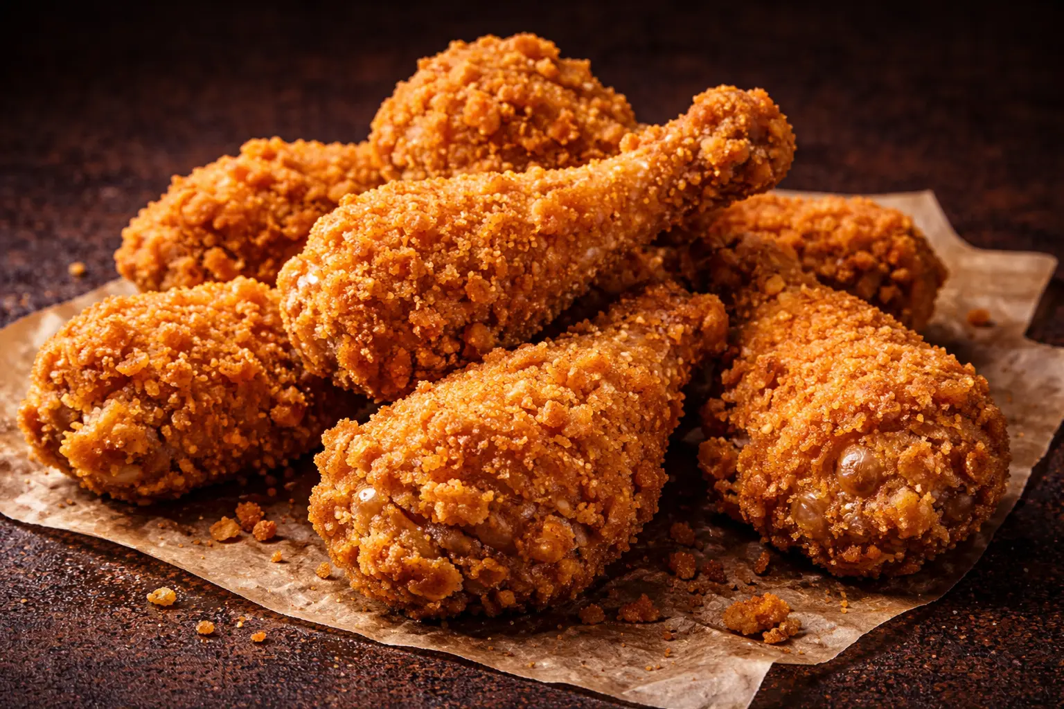 Crispy broast chicken